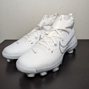 Nike Alpha Huarache NXT MCS Baseball Cleats DJ6519-103 White Wolf Grey